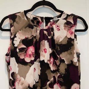 Calvin Klein floral blouse